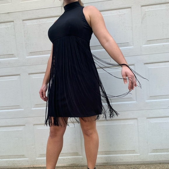 Fringe Tassel Bodycon Dress - Picture 9 of 12